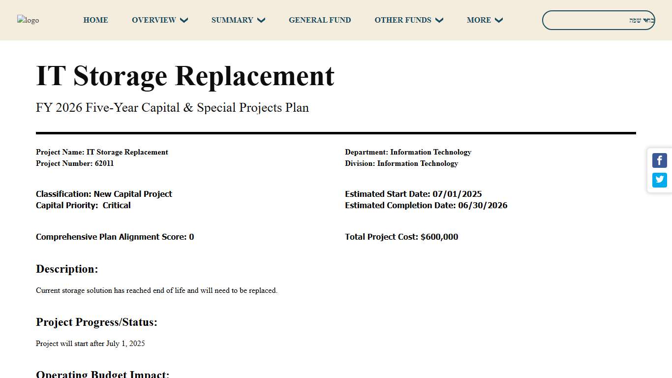 FY 2026 Adopted Budget